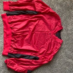 Nike light weight red crew neck